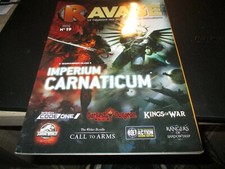 REVUE "RAVAGE N°19" Le magazine des jeux de figurines fantastiques
