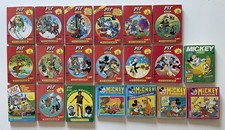 PIF Poche , Mickey Poche , lot de 20 ... dont 8 avec aucun jeu fait ... BE/TBE .