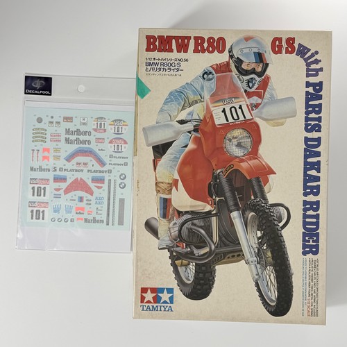 Tamiya bmw r80gs rider - tamiya, w/rider