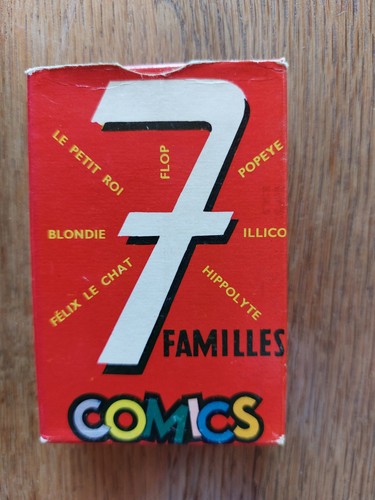 Jeu familles comics 1959 - jeu,