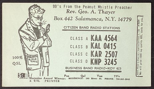 Ham radio qsl card rev - qsl,