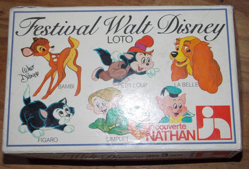 Lot jeux loto vintage - de,