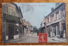 Aix en Othe - Rue des Vannes - Boucherie et autres Commerces, Présentoir à Carte