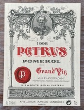 Étiquette Grand Vin Pomerol