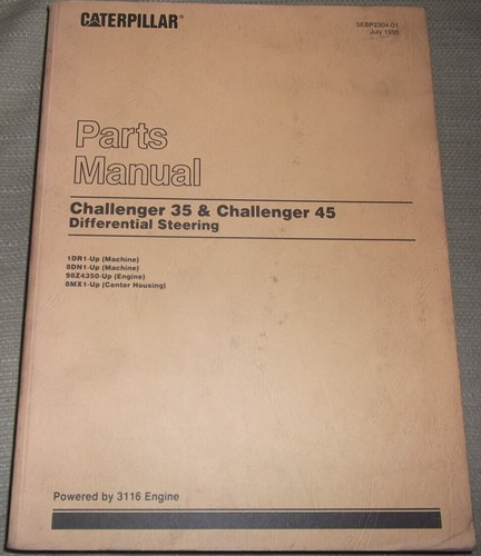 Cat caterpillar challenger - caterpillar, 35