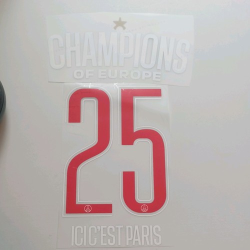 Flocage champions europe - flocage,