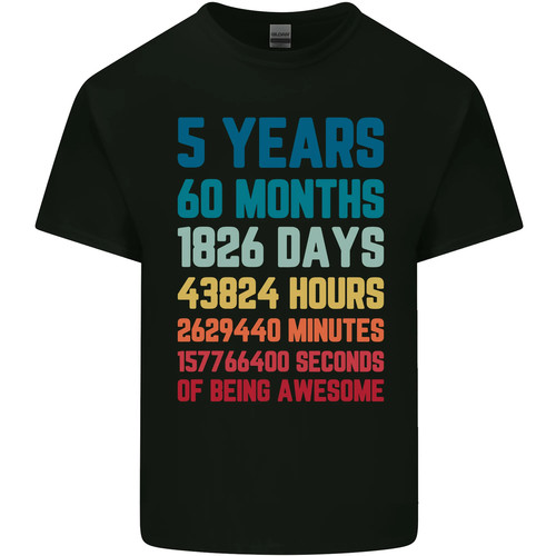 Shirt anniversaire des 5 - t-shirt,
