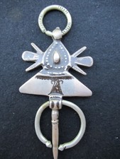 GRANDE FIBULE BERBERE ARGENT