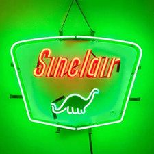 20"x16" Sinclair Dino Gasoline