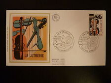 FRANCE PREMIER JOUR FDC YVERT 2072  LA LUTHERIE   1,30F PARIS ET MIRECOURT  1979