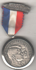 médaille allemande "John F et Robert Kennedy", 1968