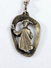 PORTE-CLES - WHISKY JOHN HAIG 1960s - Métal, Personnage - Vintage -