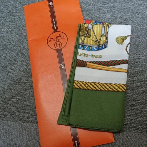Foulard soie hermes - foulard, en