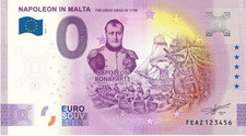 Billet Souvenir 2023 Malte