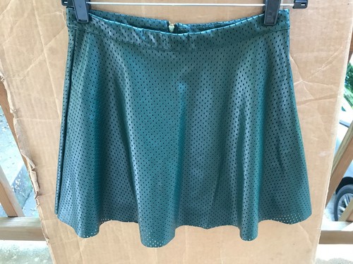 Iris hunter green perforated - iris,