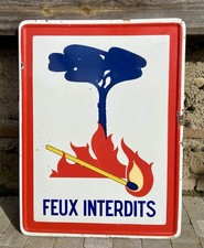 Vintage 1972 ancien panneau