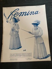 Revue FEMINA 1907 #158- Le