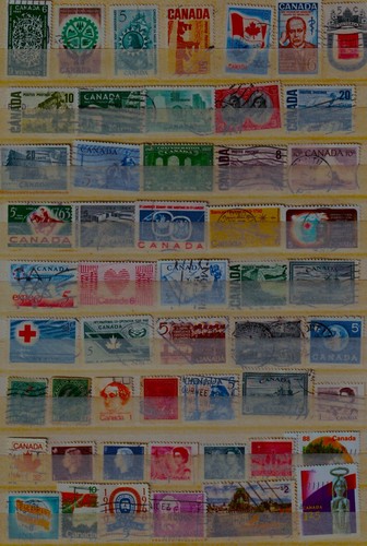 Canada timbres - canada, 52