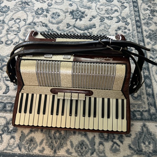 Vintage supertone accordion - vintage,