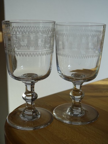 Baccarat anciens verres vin - baccarat, 2