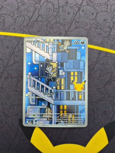 Carte pokémon miaouss alola - miaouss, d'alola