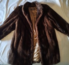 Veste VISON marron - signé