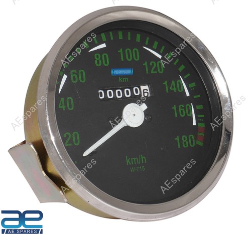Compteur vitesse noir 180 - compteur,