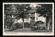 Cpa oberhofen kommandantur - oberhofen,,