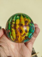 Boule Presse Papier Sulfure Michèle Luzoro ( Un Léger Éclat ) 