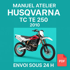 Manuel Atelier Husqvarna TC TE