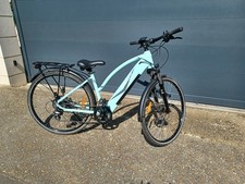Vélo ville électrique - NEOMOUV RAIPON  BLEU CLAIR - VTC 38 Km Hydraulique 