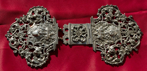 Rare grand fermoir livre - fermoir,
