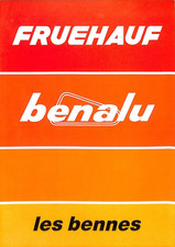 REMORQUES FRUEHAUF / DOCUMENTATION / LES BENNES / de 1984