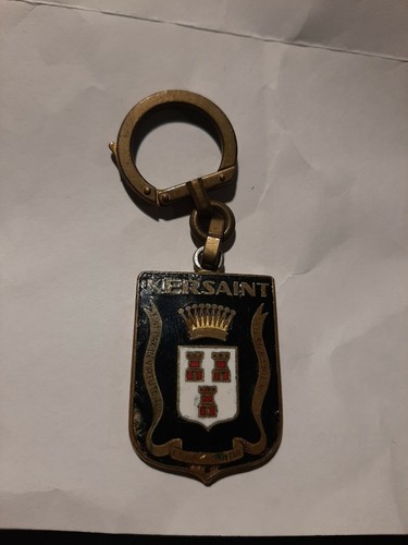 Porte clés émaillé ancien - porte-clés,