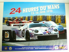 Affiche ancienne du mans - ancienne,