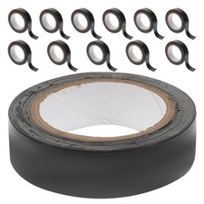  Ruban isolant d'emballage de fil de ruban électrique, 12 rouleaux, pour