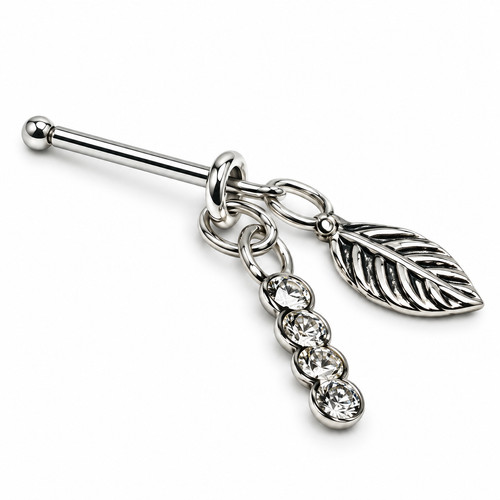Piercing boho bout boule 22g - piercing,