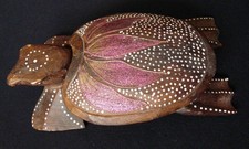 TORTUE DECORATIVE en Bois avec