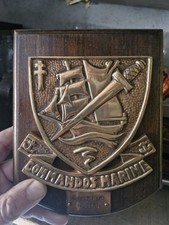 GRAND ECUSSON BRONZE COMMANDO HUBERT (MARINE)