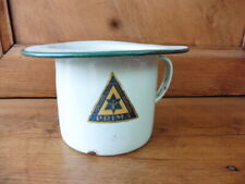petit pot de chambre enfant en tôle émaillée PRIMA F.FONTAINE EMAIL diam 18 cm