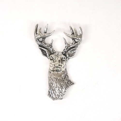 Pin émail cerf blanc - cerf,