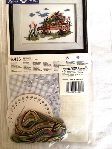 Kit broderie point - kit,