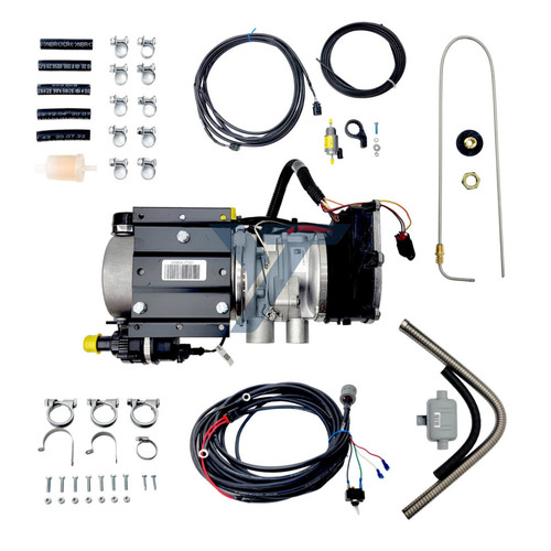 Ensemble chauffe eau diesel - chauffe-eau,