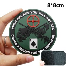 Écusson PVC 3D militaire –