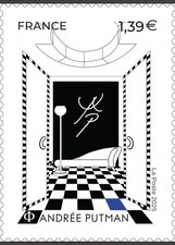 New timbre french stamp