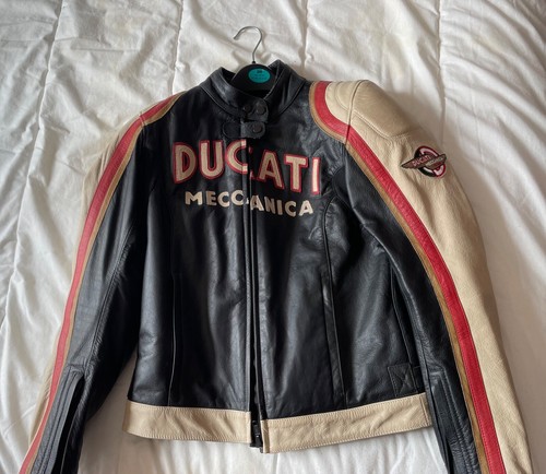 Ducati leather jacket - ducati, size