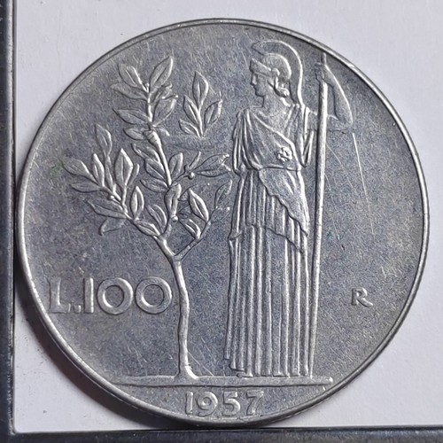 100 lire 1957 italie italy - lire,