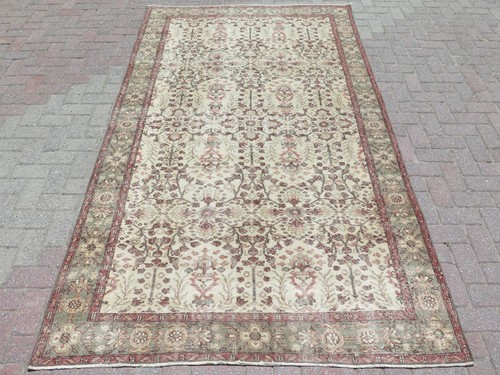 Tapis beige vintage - , turc