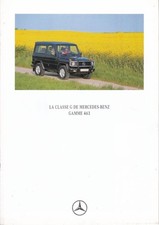 Catalogue Brochure Mercedes G