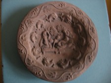 Assiette Romaine scène eros -